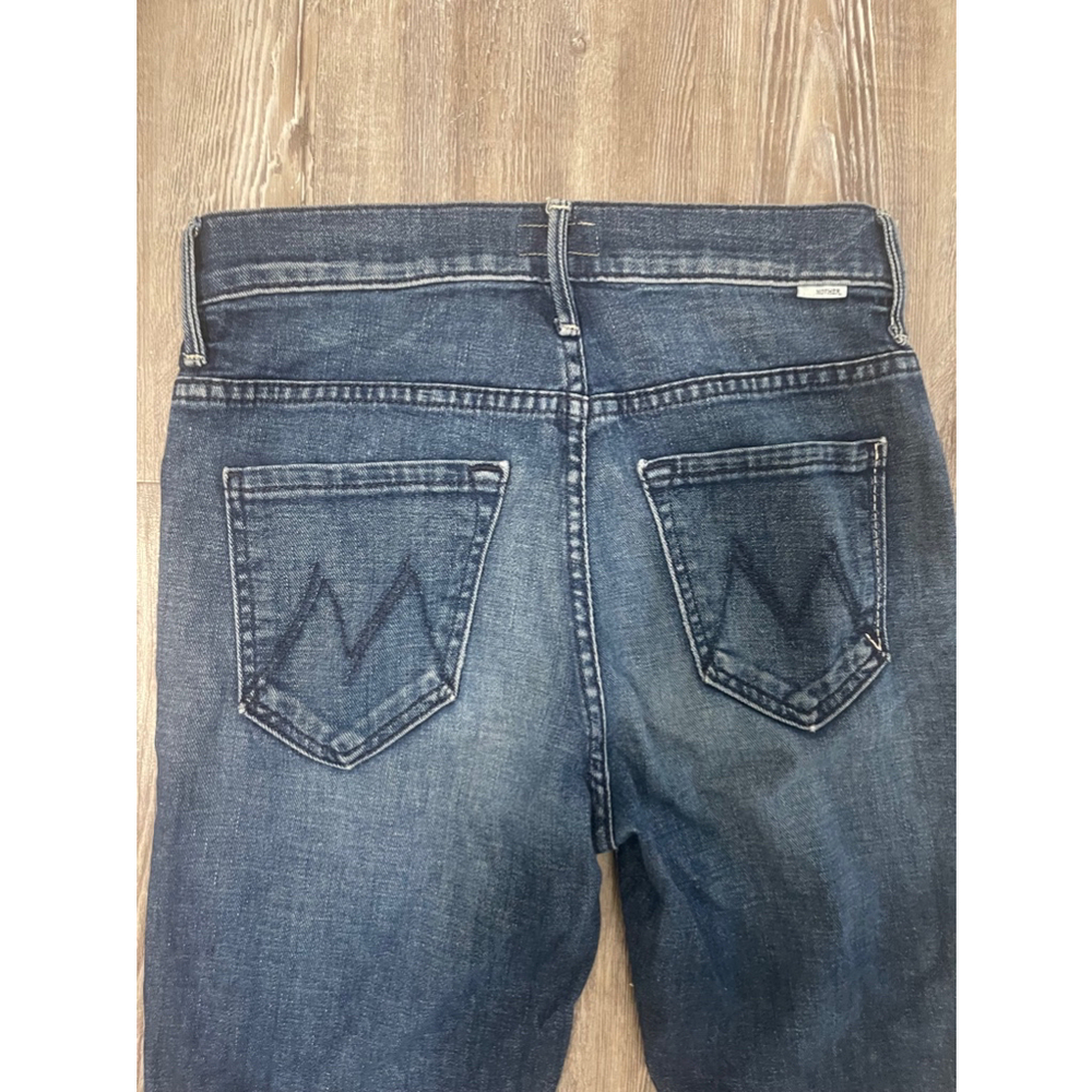 Mother denim insider crop step fray size 25 the royal treatment